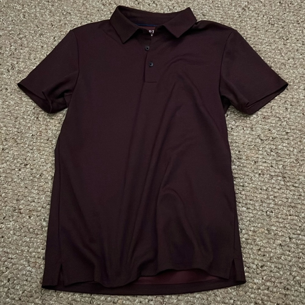 Dress shirt dark red